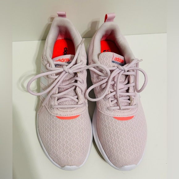 Adidas: Women’s QT Racer 2.0 Running Shoe, Pink/White Turbo, Cloud Foam, 6.5 - Picture 7 of 11